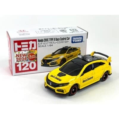 Tomica Honda Civic Type R Race Control Car #120-09