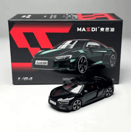 Massdi Audi R8 V10 Coupe Performance 2022 1:64 – Verde tinta