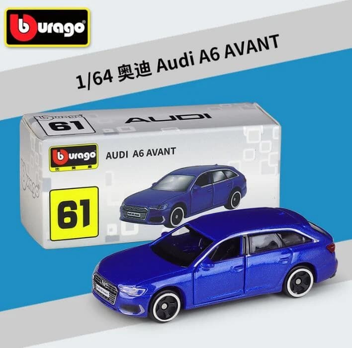 Bburago Audi A6 Avant – Azul