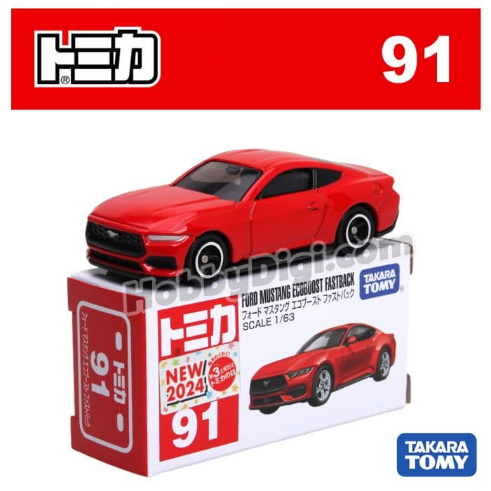 Tomica Ford Mustang #91-07