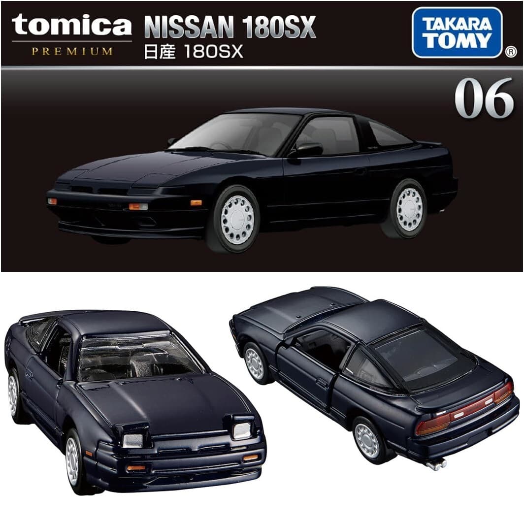 Tomica Premium coche a escala TP06 Nissan 180SX