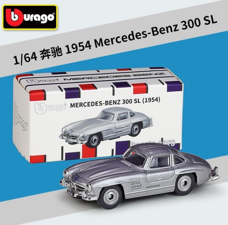 Bburago Mercedes-Benz 300SL – Plata