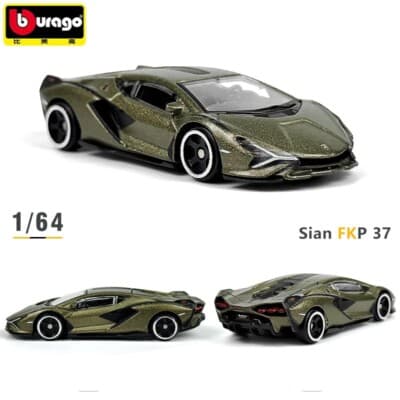 Bburago Lamborghini Sián FKP 37 1:64 – Verde oscuro