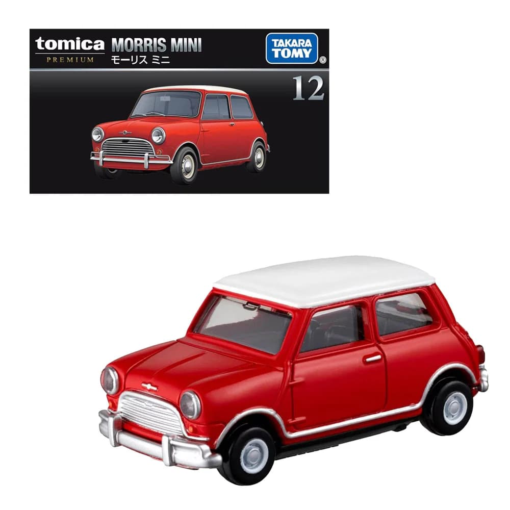 Tomica Premium escala Morris Mini