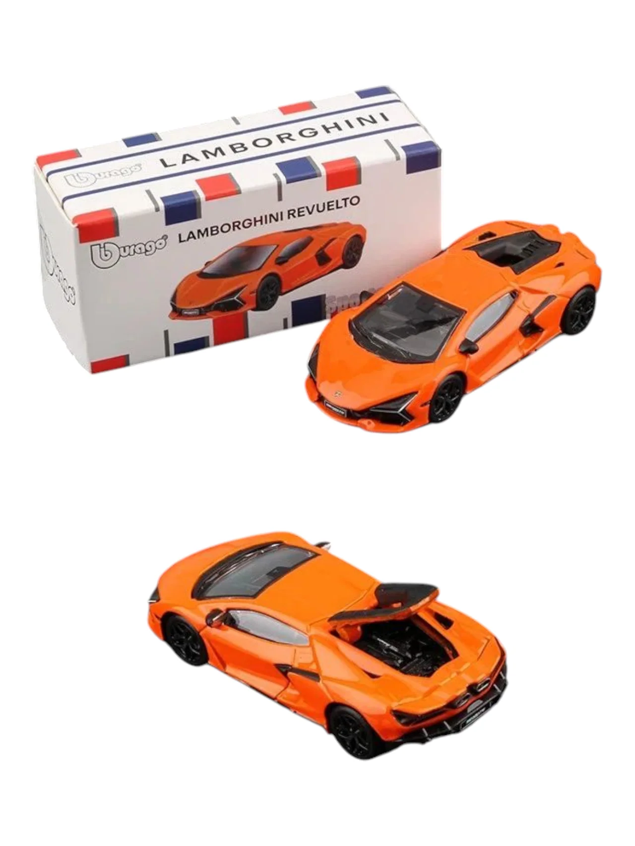 Bburago Lamborghini Revuelto – Naranja brillante